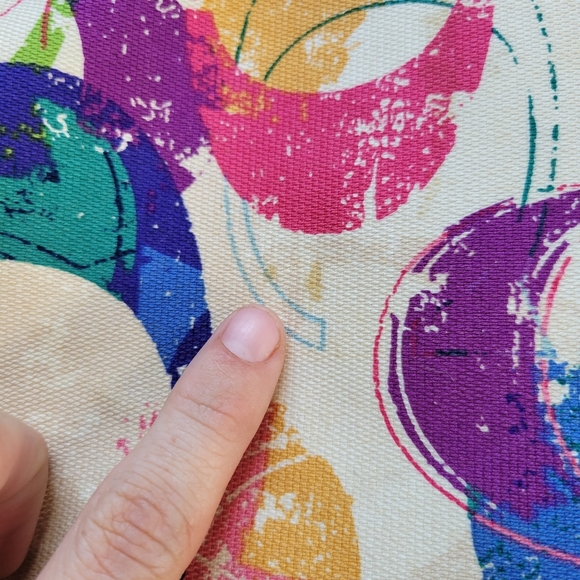 Coach Hallie Tote Poppy Ltd Edition Large Rainbow - Picture 9 of 12